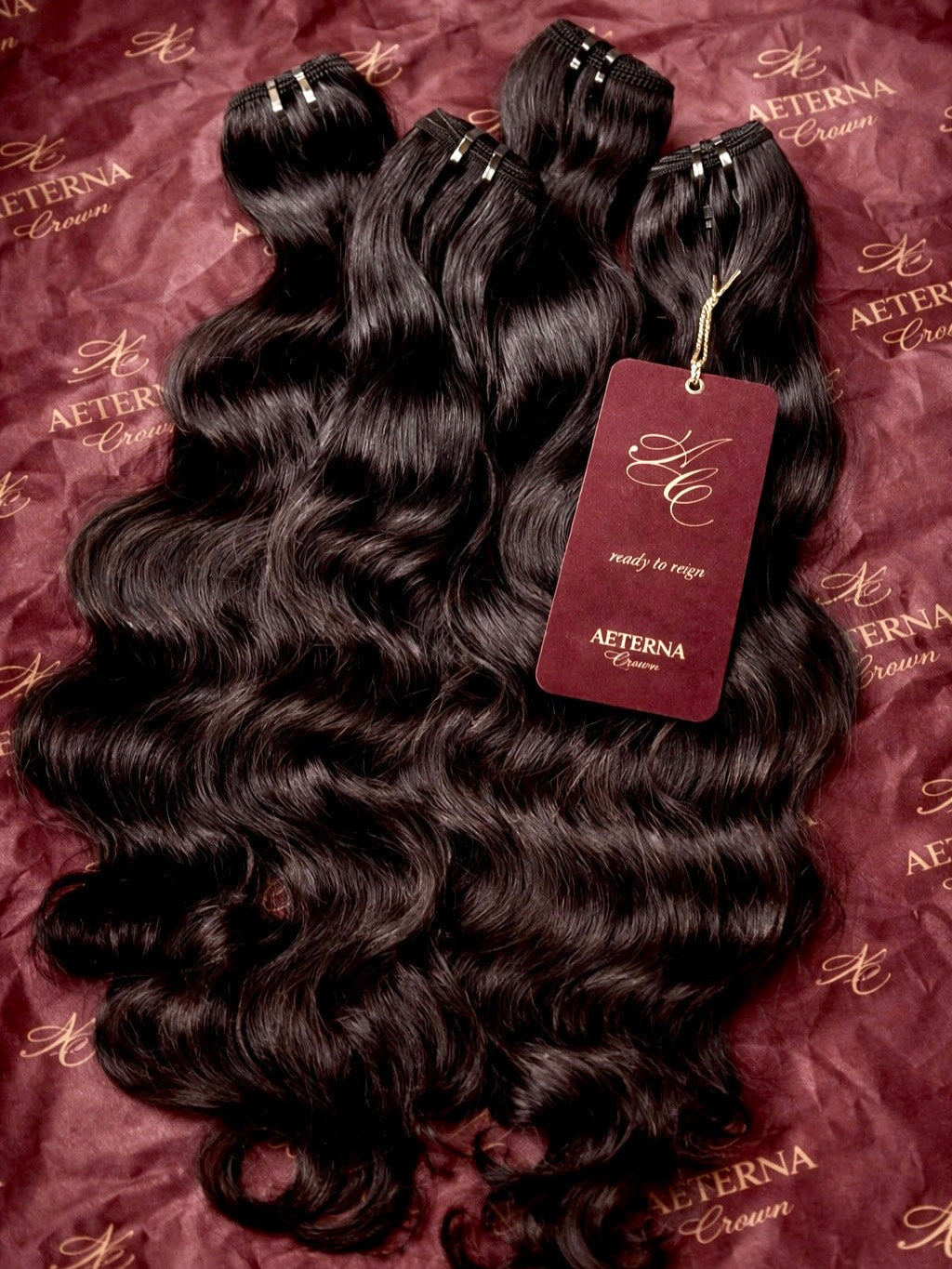 Raw Hair Naturel Wavy  AETERNA CROWN
